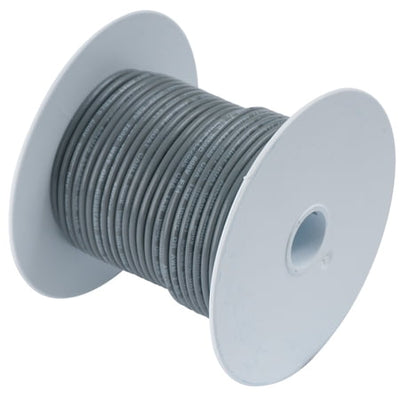 100' #14 Grey Tinned Copper - 104410