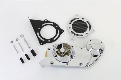 Chrome Cam and Sprocket Cover Set