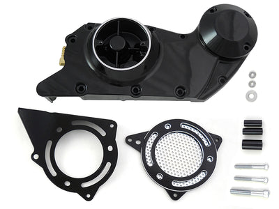 Black Cam and Sprocket Cover Set