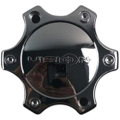 Chrome 6LUG Closed Long Cap - C3266CLV