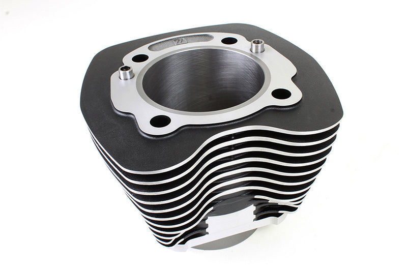 96 inch Twin Cam Stock Replacement Cylinder Black