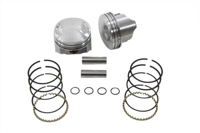 80 inch FLH-FX Piston Set .020 Oversize