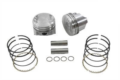 80 inch FLH-FX Piston Set .010 Oversize