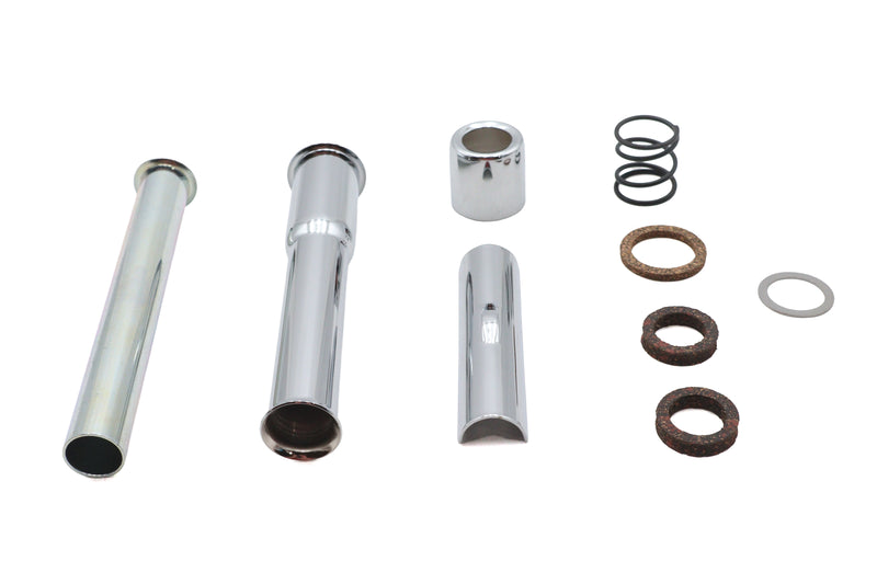 Ultima Shovelhead Pushrod Cover Kit Chrome - 91331