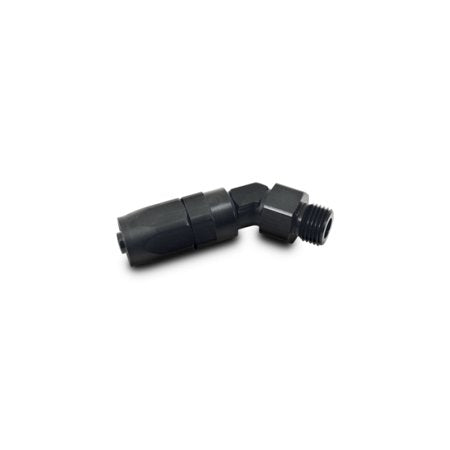 Male Hose End Fitting, 45 Degree; Size: -10AN; Thread: (12) 1-1/16"-12 - VIB24409