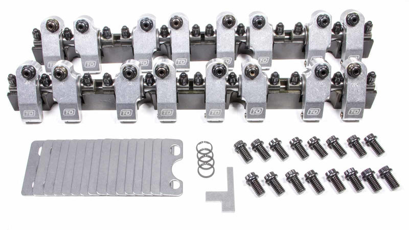 SBC Shaft Rocker Arm Kit - 1.6/1.5 Ratio - 2144160150