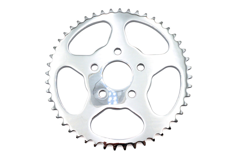 Rear Sprocket Flat Chrome 48 Tooth