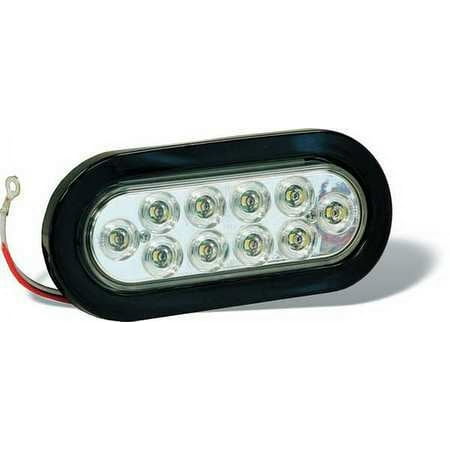 Light 6.5IN Oval Back-up 10 LED Cle - 5626310