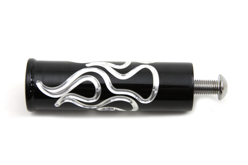 Black Flame Style Shifter Footpeg