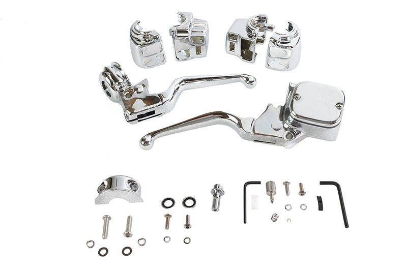 Chrome Handlebar Control Kit