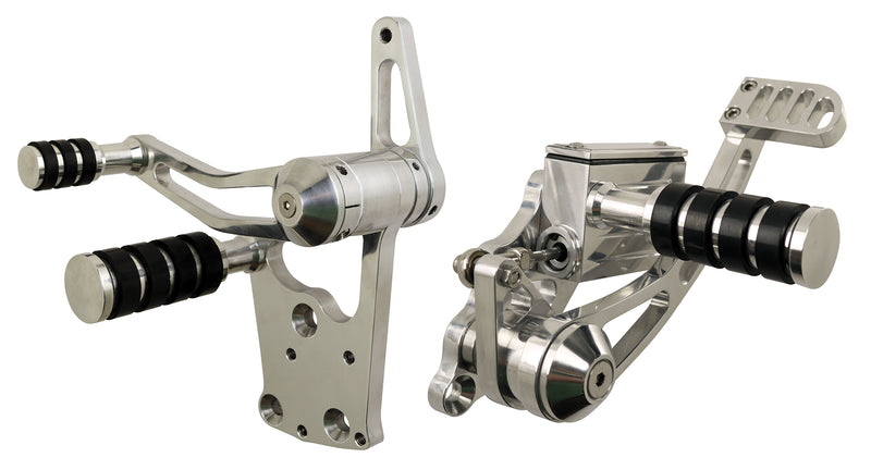 Ultima Billet Forward Control Kit Polished - 47330