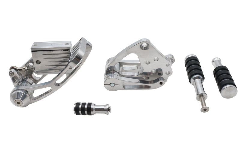 Ultima Billet Forward Control Kit Polished - 47440