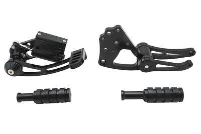 Ultima Billet Forward Control Kit Black - 47441
