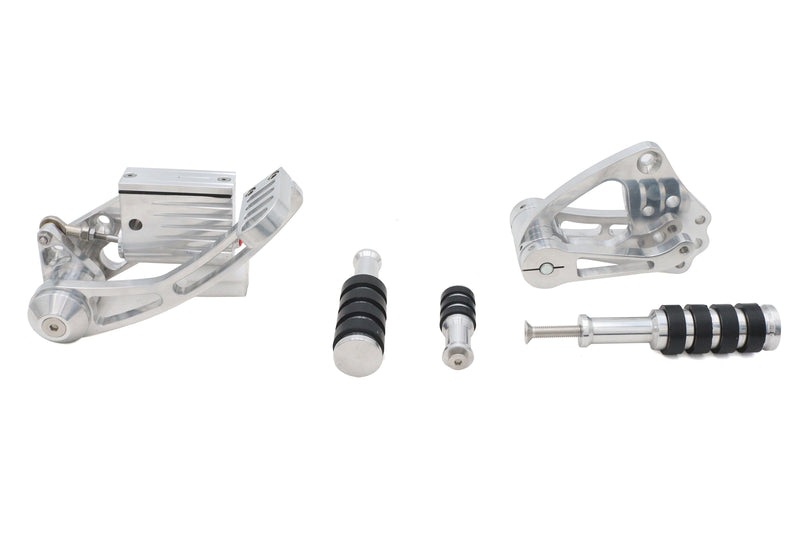 Ultima Billet Forward Control Kit Polished - 47540