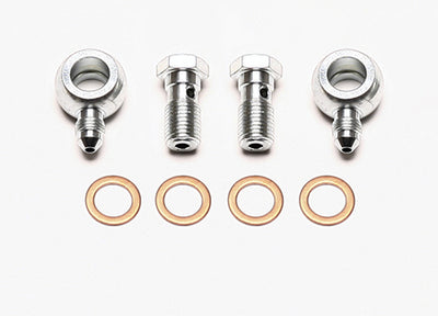 Banjo Fitting Kit, -3 male to 7/16, Banjo Bolts & Crush Washers (2 qty) - 22011565