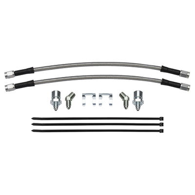 Flexline Kit, 12 inch, -3,M10x1.0 IF, 45 Deg 1/8-27 - 22018269