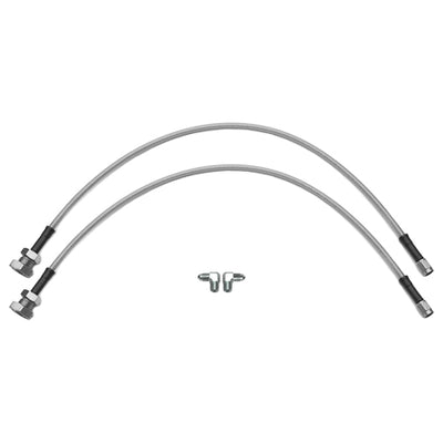 Flexline Kit, 24" w/ 90 deg, 1/8-27--3/8-24, 5/8-26 Bulkhead - 22018356