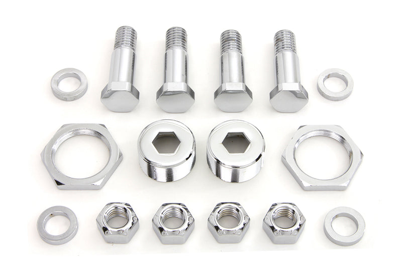 Chrome Rocker Bolt Kit