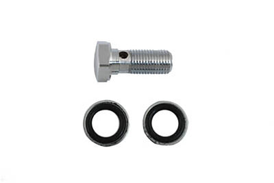 Chrome Brake Hose 10mm Banjo Bolt Kit - 170085