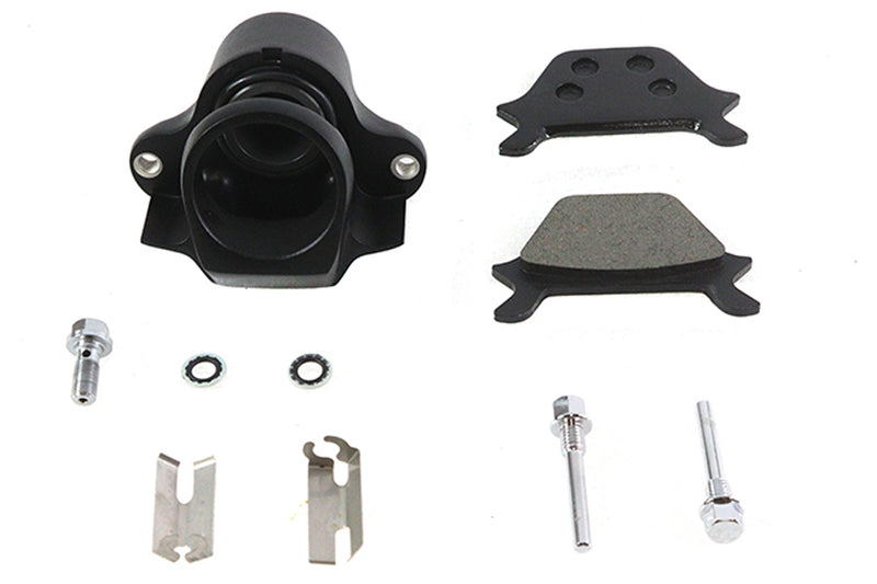 Black 1 Piston Rear Caliper