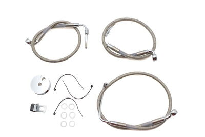 Stainless Steel Front Brake Hose Kit - 41496