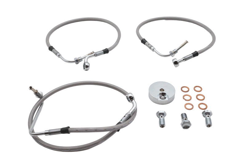 Stainless Steel Front Brake Hose Kit - 41656