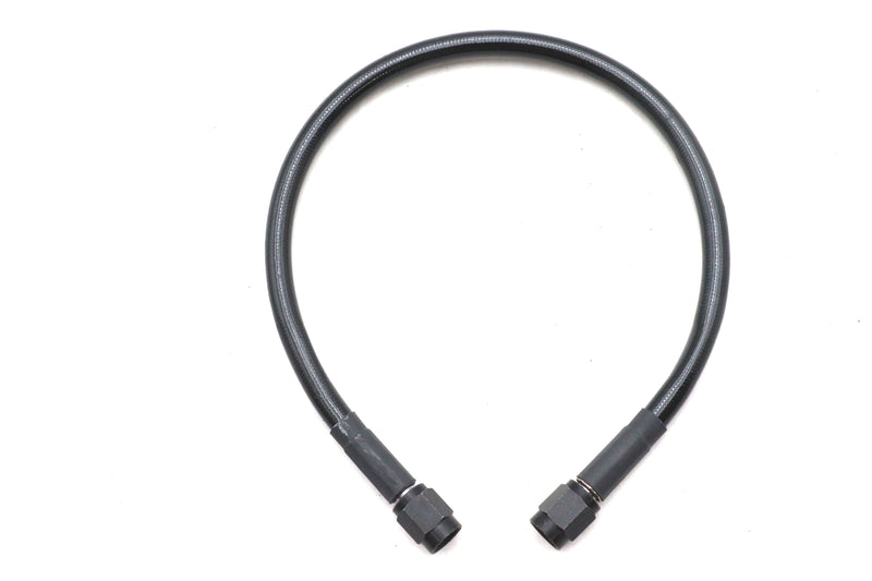 Black Stainless Steel Brake Hose 14 inch - 49103