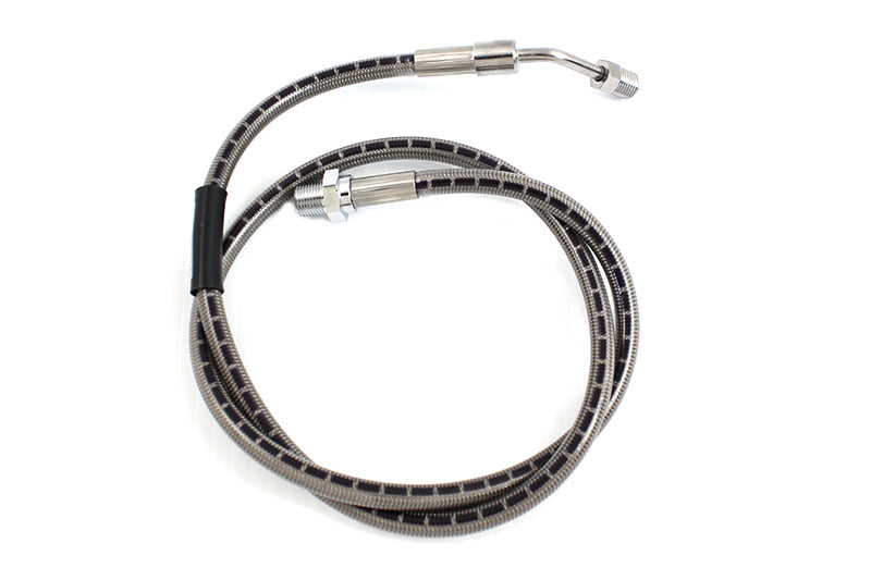 Stainless Steel Rear Brake Hose 34-1/8 inch
