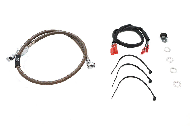 Stainless Steel Rear Bake Hose 29-3/8 inch