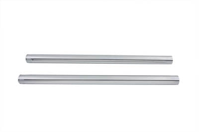 Chrome 39mm Fork Tube Set 25-3/8 inch Total Length