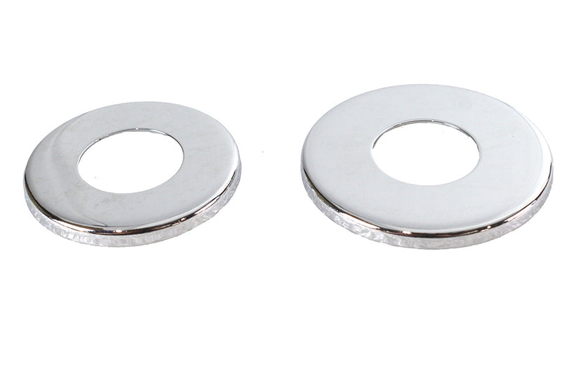 Upper and Lower Chrome Dust Shields