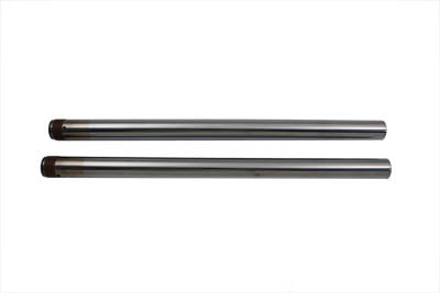 Hard Chrome 39mm Fork Tube Set 25 inch Total Length