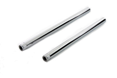 Chrome 41mm Fork Tube Set 24-1/4 inch Total Length