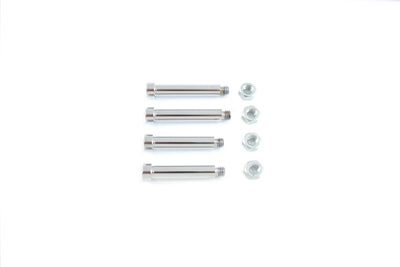 Bolt Set for Front Brake Caliper Dual Disc Chrome
