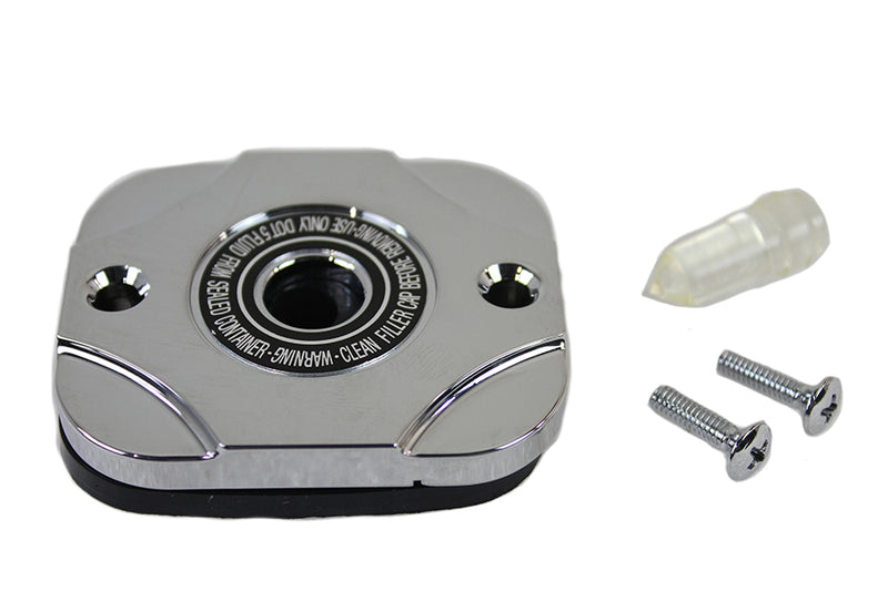 Handlebar Master Cylinder Cover Chrome