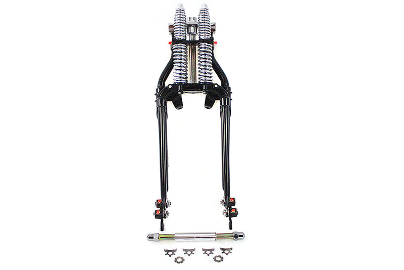 18 inch Spring Fork Kit Black