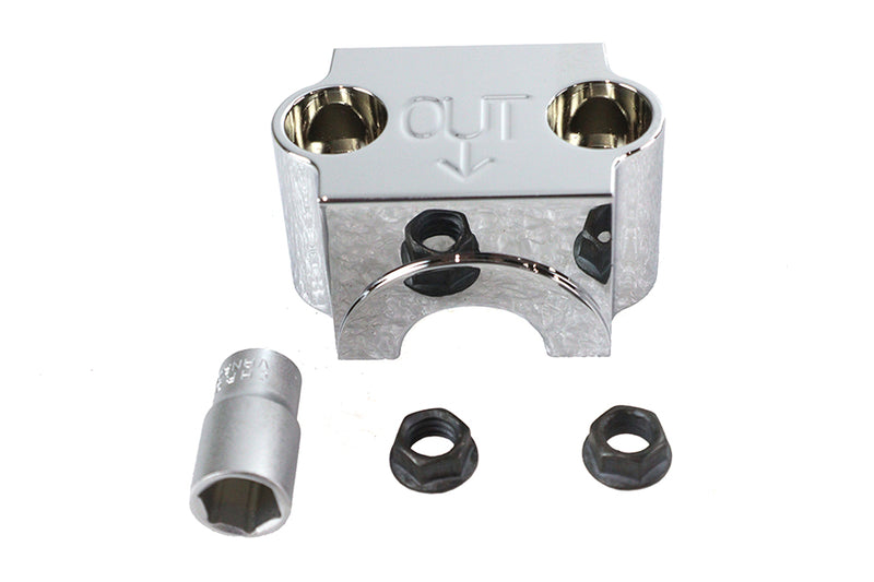 Fork Slider Cap Chrome