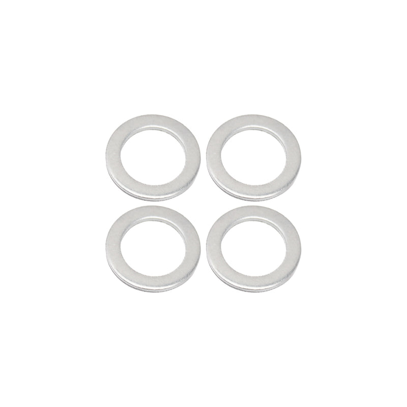 Washer Kit,Crush, .511 ID x .752 OD, Aluminum, 4 Pack - 24086024