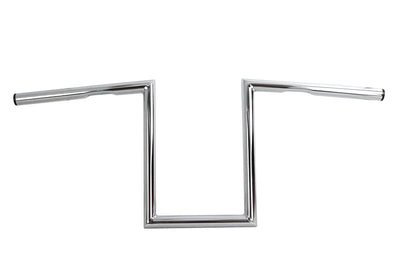 12 inch Z-Bar Handlebar Chrome