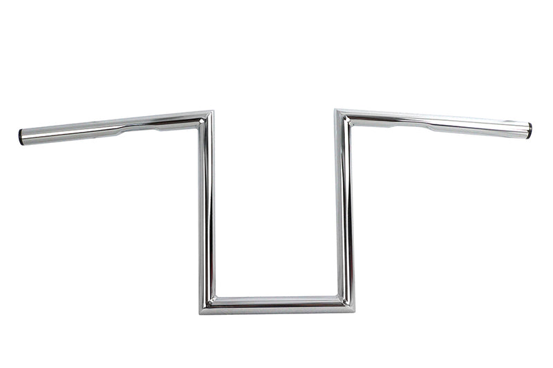 12 inch Z-Bar Handlebar Chrome