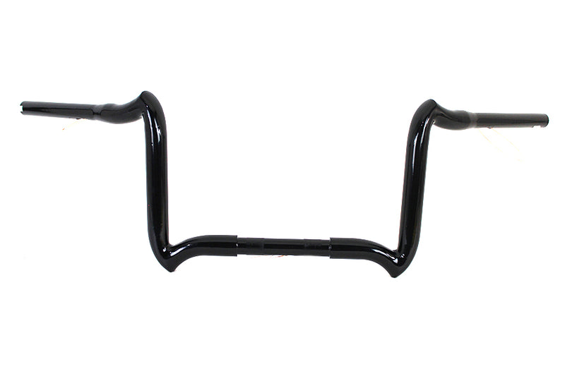 10 inch Road Glide Handlebar without Indents Black