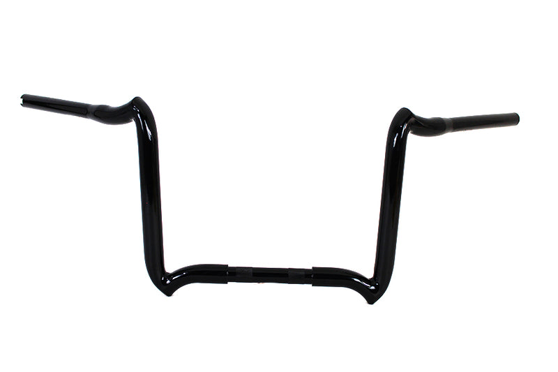 12 inch Road Glide Handlebar without Indents Black