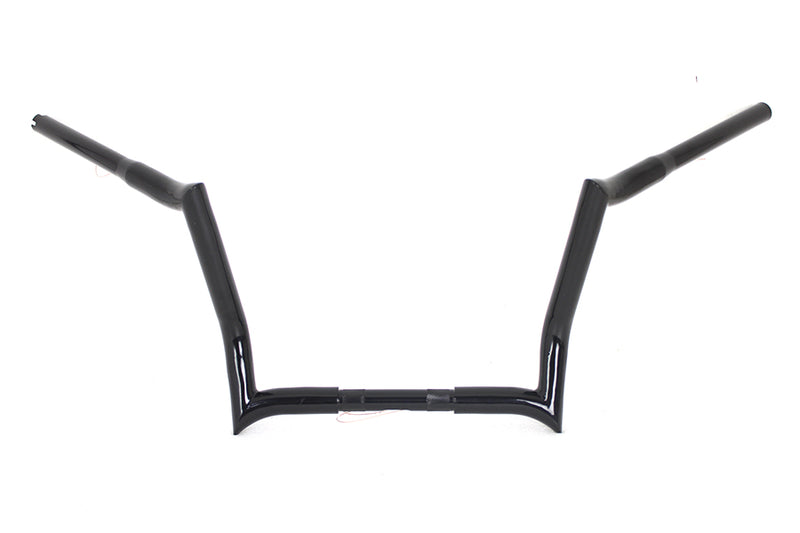 12 inch Z-Bar Handlebar without Indents Black