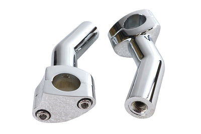 1 inch Pullback Riser Set Chrome