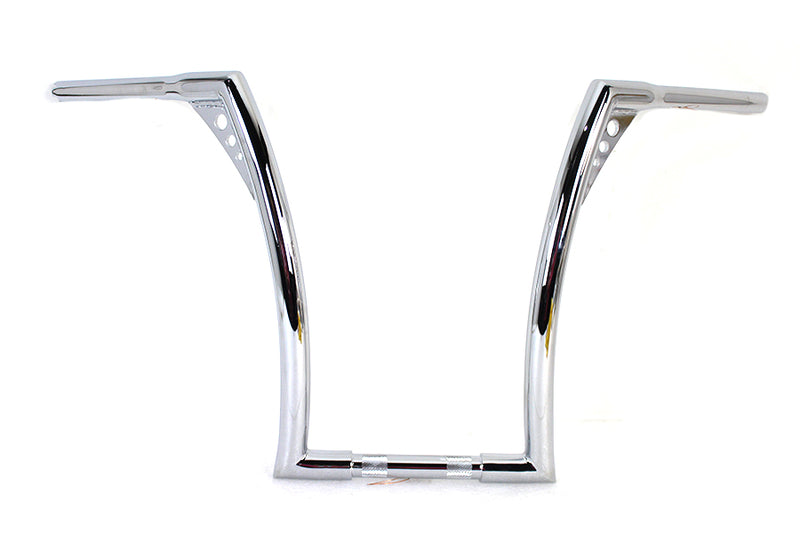 17 inch Chrome Z-Bar Handlebar with Indents