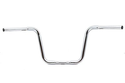 12-1/2 inch Buffalo Ape Hanger Handlebar with Indents Chrome
