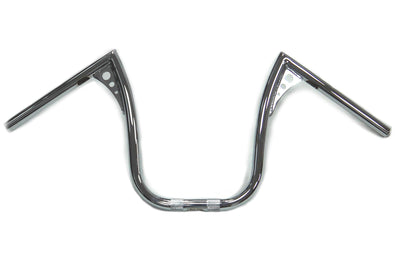 13 inch Chrome Z-Bar Handlebar with Wiring Slots