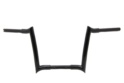 12 inch Ape Handlebar without Indents Black
