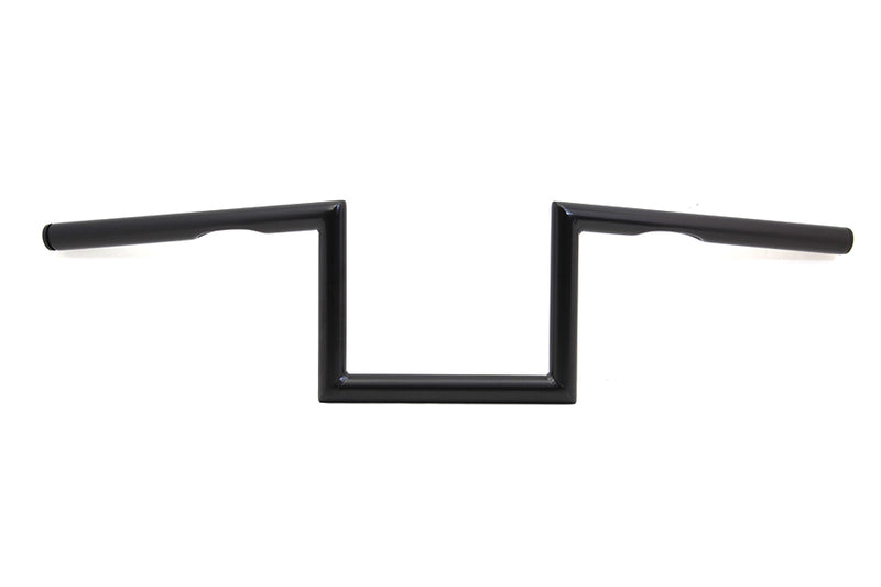 7 inch Z Handlebar with Indents Black
