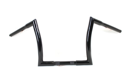 12 inch Z Handlebar without Indents Black